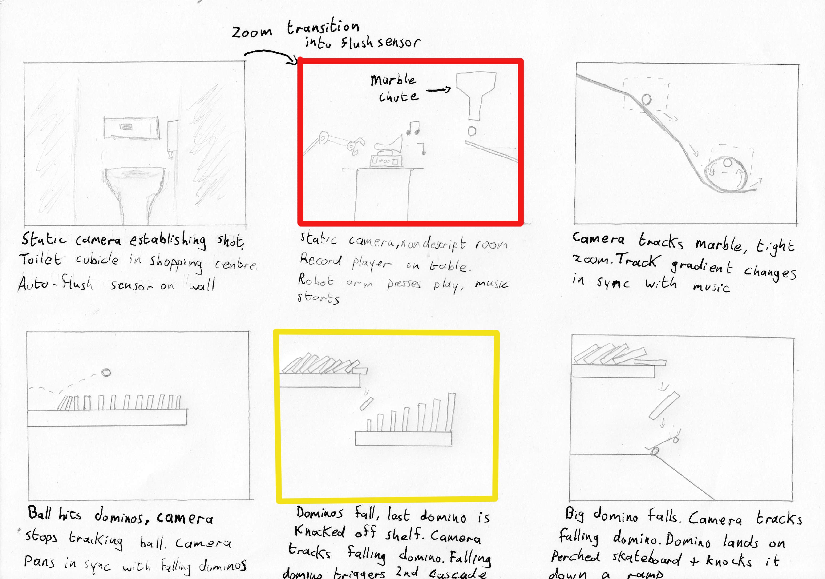 Storyboard page 1